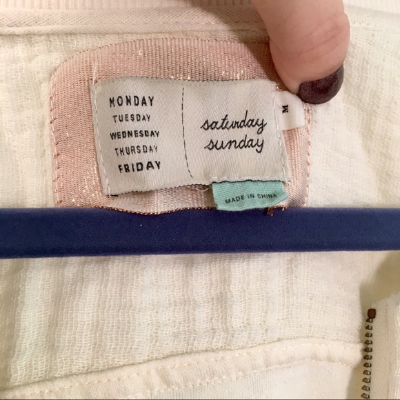 Anthropologie Saturday Sunday Zip up - Picture 4 of 7